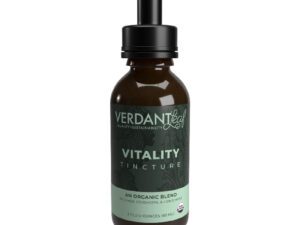 Verdant Leaf Vitality mushroom tincture. Energy + Stamina.
